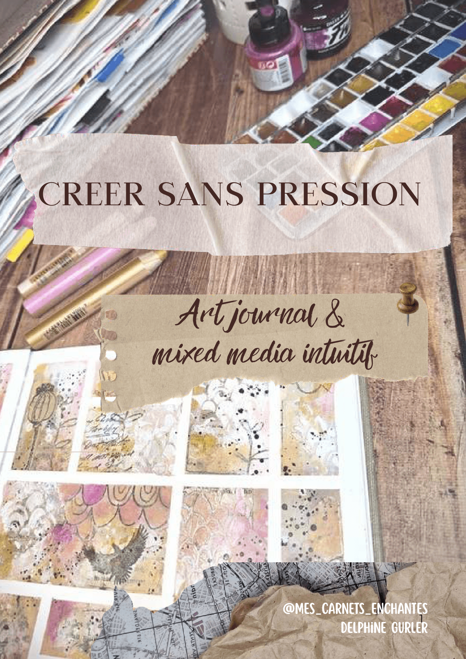 Couverture de l'ebook Créer Sans Pression